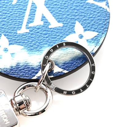 Louis Vuitton Monogram Escale Bag Charm Key Holder Blue 3 of 6