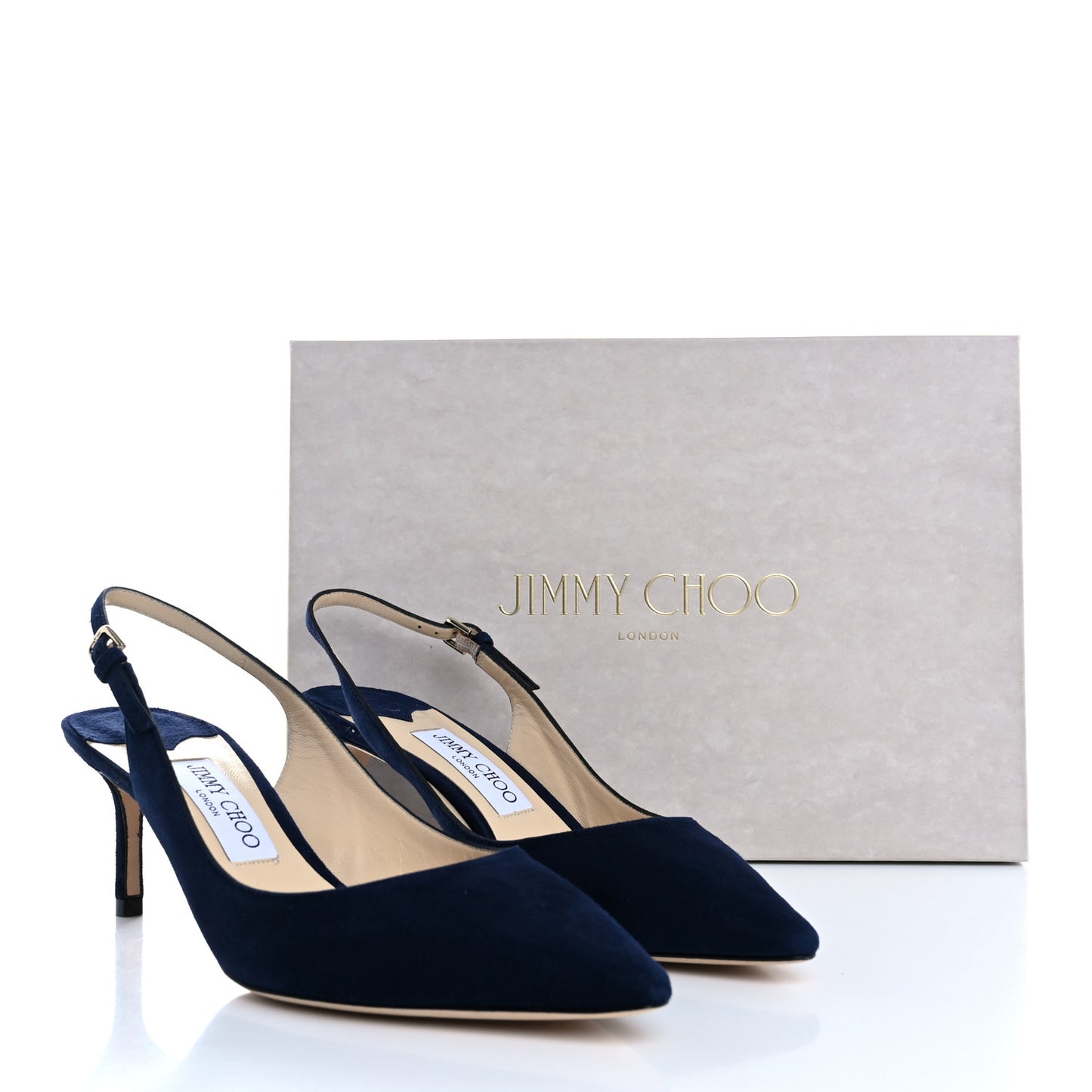 Suede Erin 60 Pumps 39.5 Navy