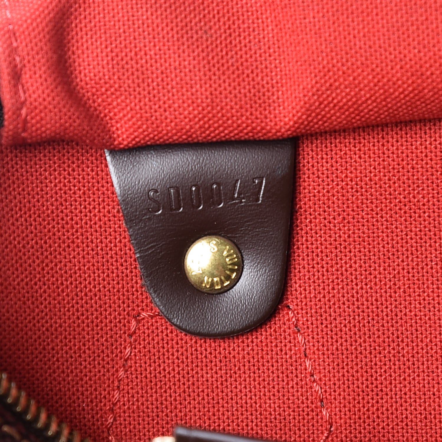 Louis Vuitton Damier Ebene Speedy 30 7 of 10