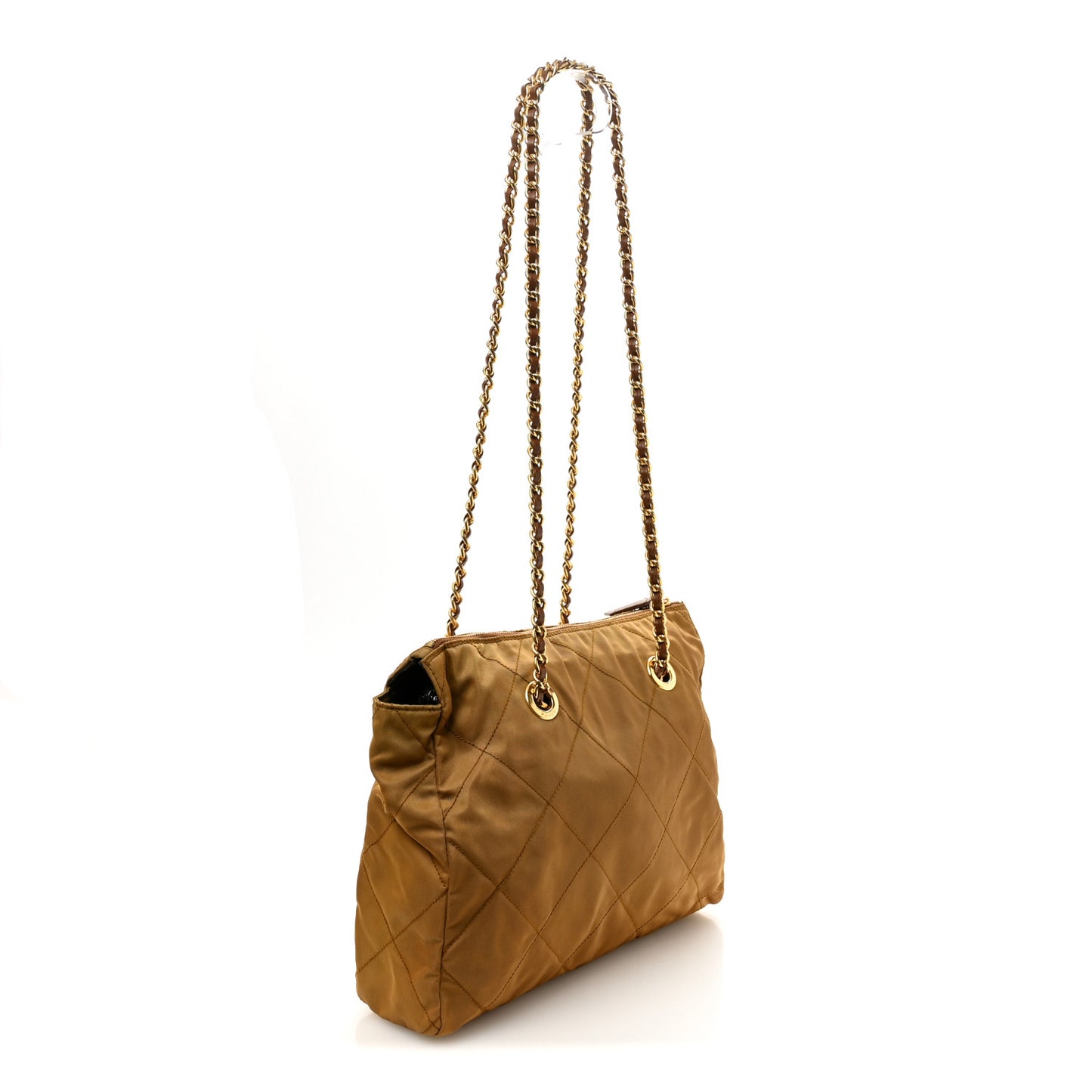 Nylon Tessuto Impuntu Quilted Shoulder Bag Corinto