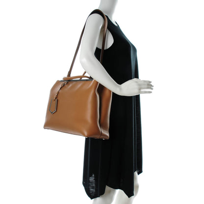 Fendi Vitello Dolce Medium 2Jours Tote Orzo Maldives 2 of 8