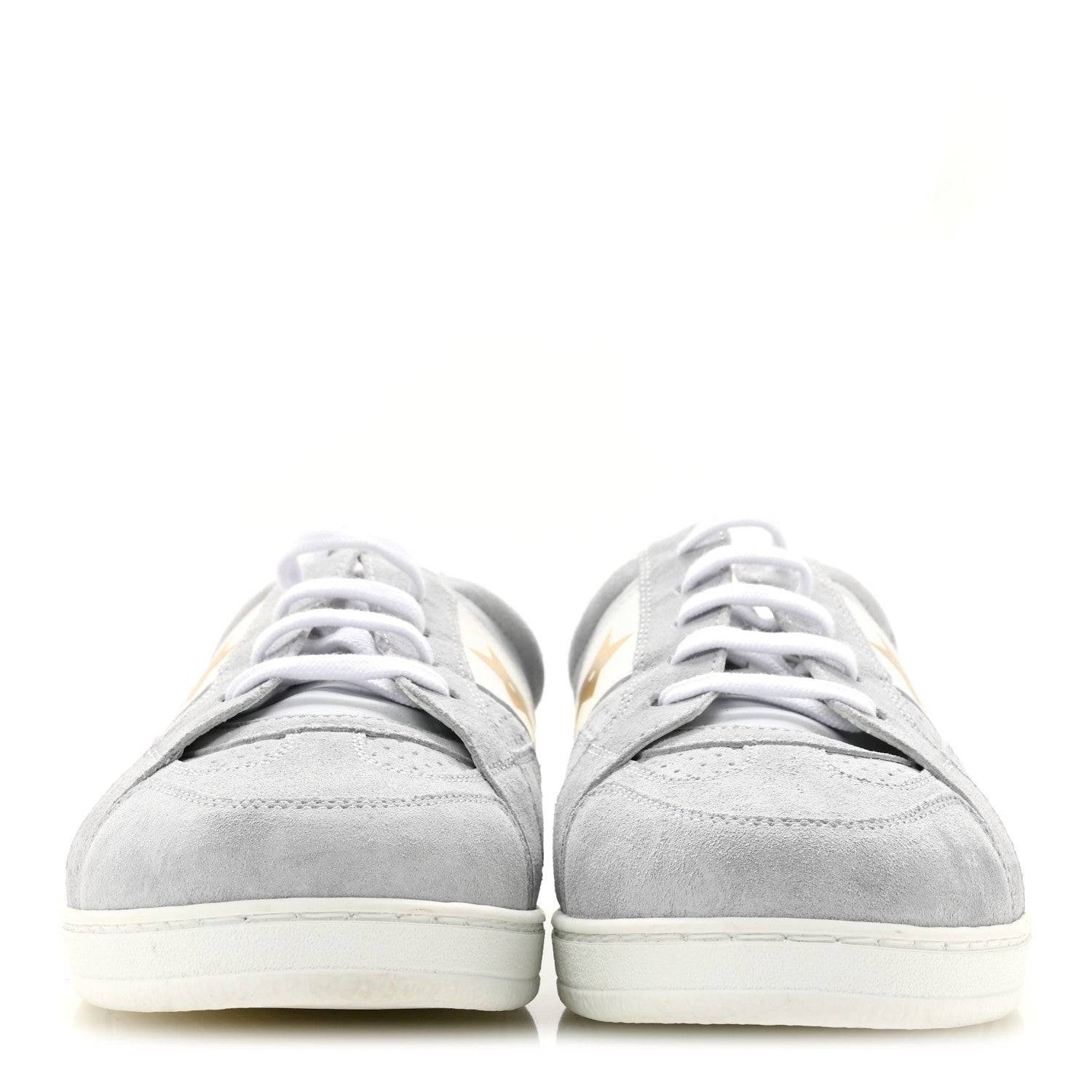Christian Dior Calfskin Suede Dior Star Low Top Sneaker Mules 38.5 Azure Pale 3 of 9