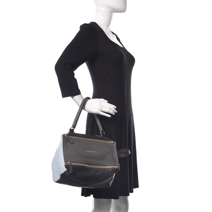 Givenchy Sugar Goatskin Small Tri-Color Pandora Grey Black Light Blue 2 of 11