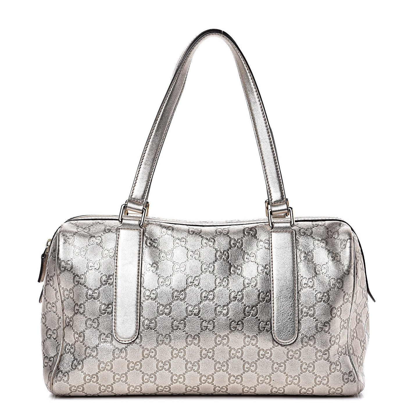 Metallic Guccissima Boston Gold