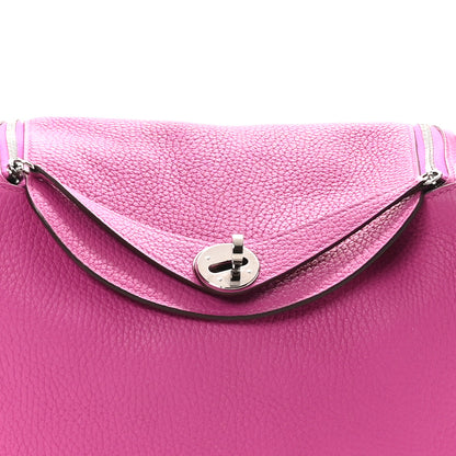 Hermes Taurillon Clemence Lindy 26 Magnolia 8 of 10