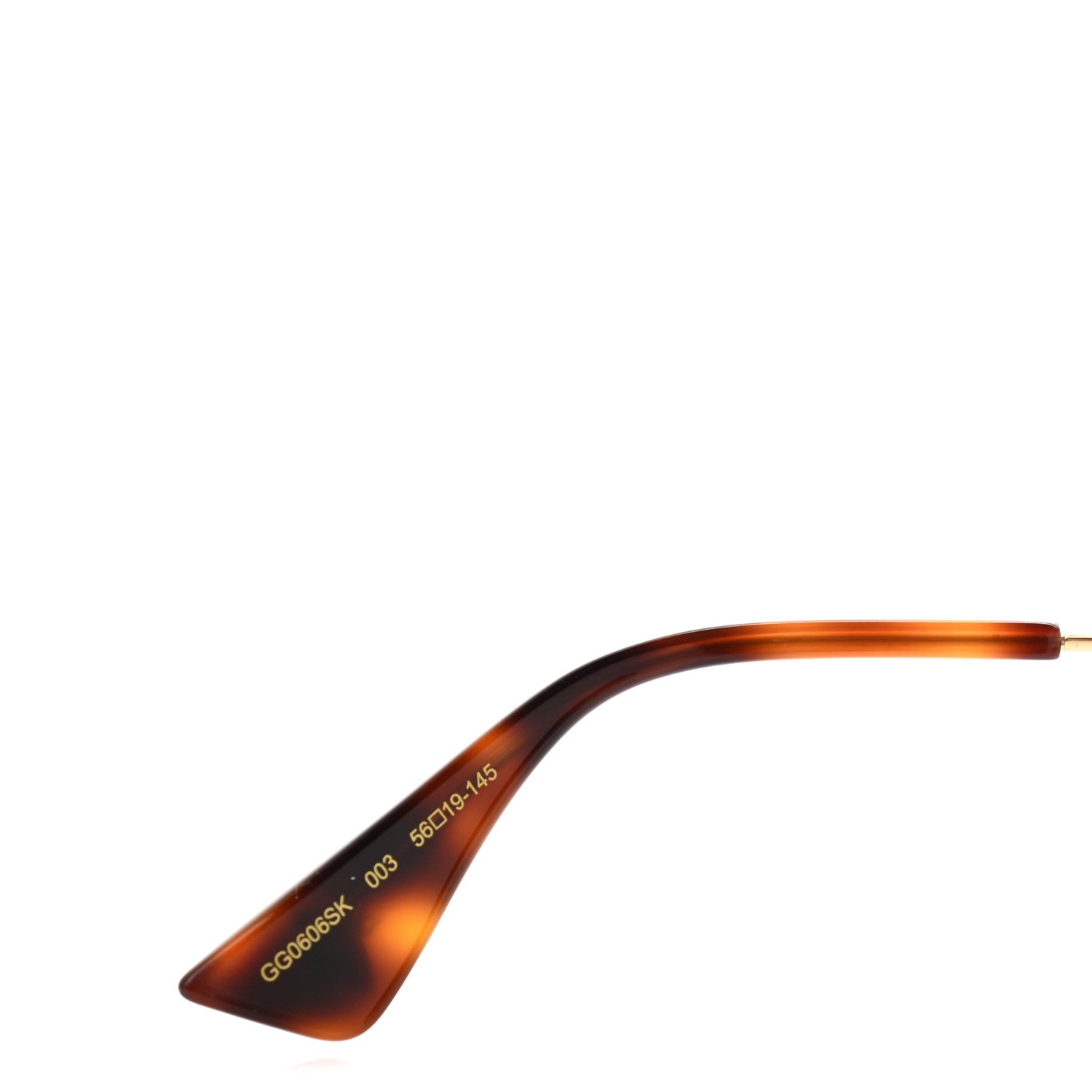 Gucci Cat Eye Sunglasses GG0606SK Havana 7 of 8