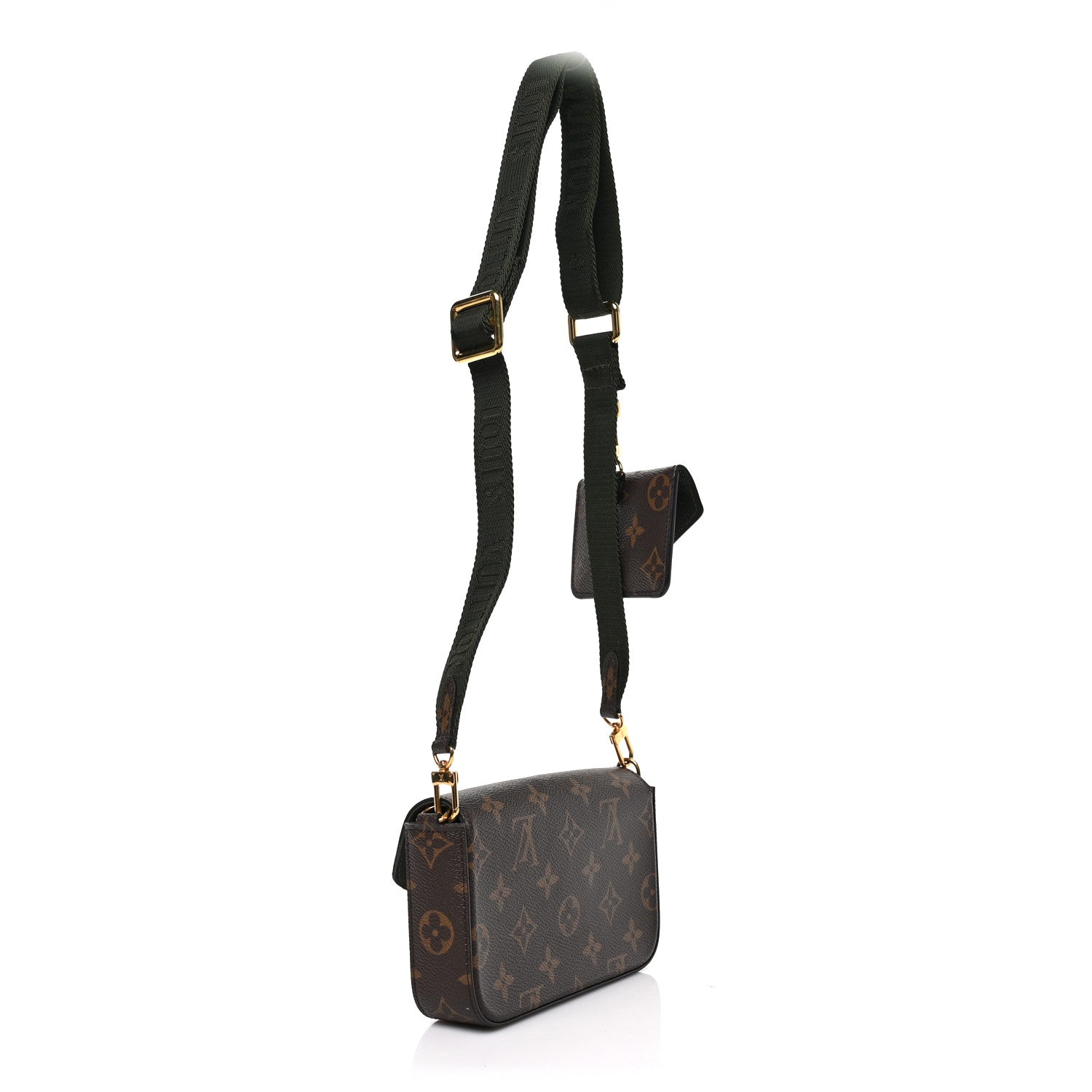 Louis Vuitton Monogram Felicie Strap & Go Kaki 2 of 7