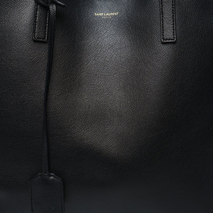 Saint Laurent Calfskin Large Shopping Tote Black 11 of 17