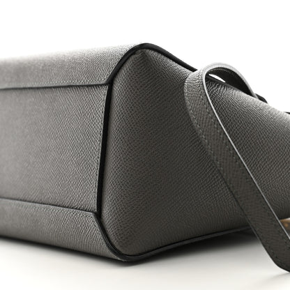 Celine Grained Calfskin Nano Belt Bag Grey 10 of 12