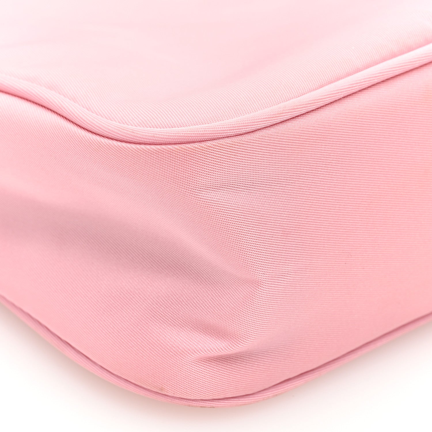 Prada Tessuto Nylon Saffiano Mini Re-Edition 2000 Bag Rosa 8 of 9