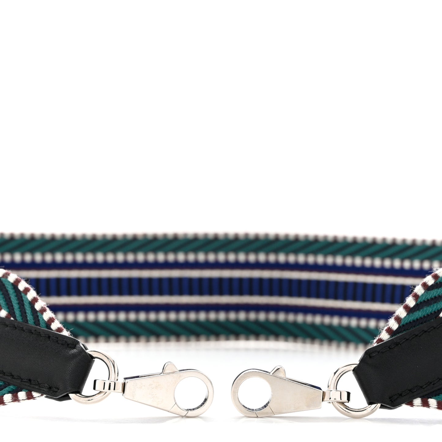 Toile Swift 50mm Sangle Cavale Shoulder Strap Malachite Bleu Electrique Black