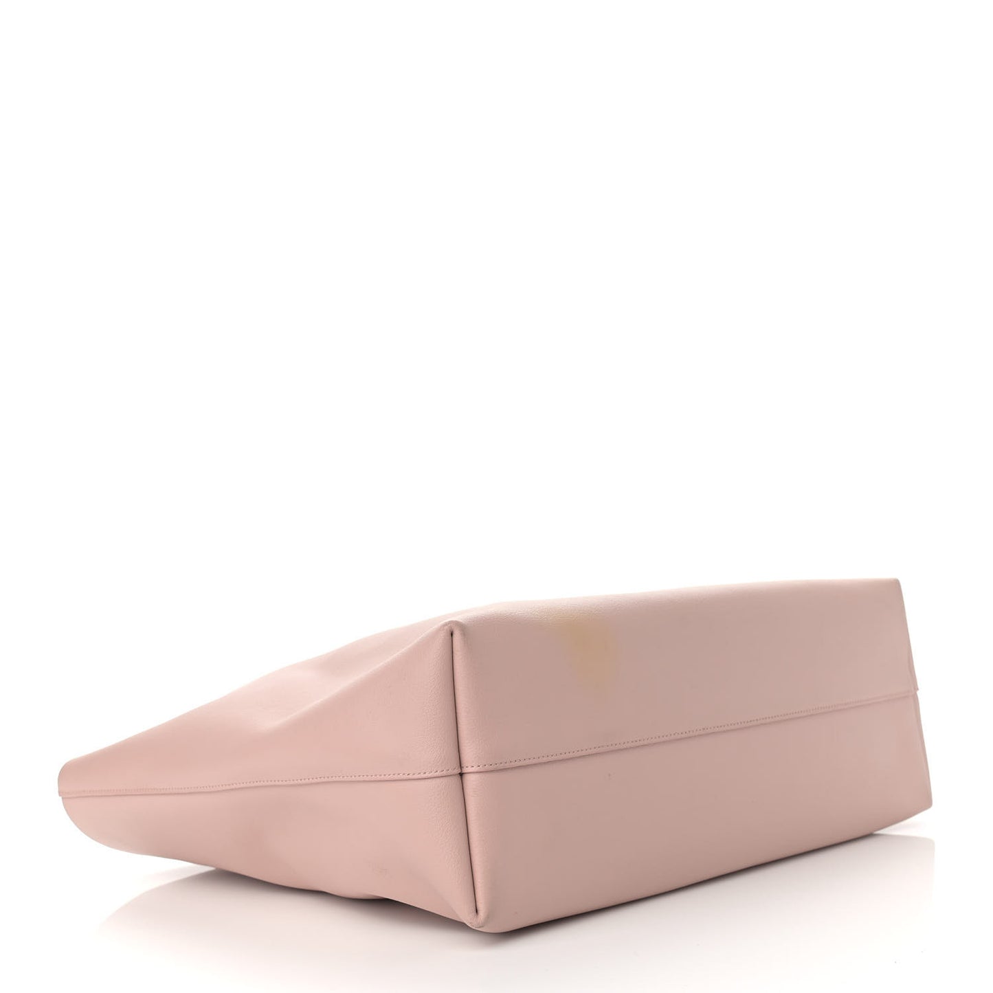 Calfskin Large Shopping Tote Pale Blush
