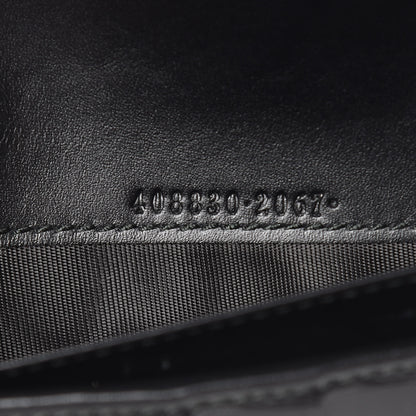Gucci Guccissima Signature Web New Web Continental Wallet Black 8 of 9