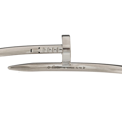 Cartier 18K White Gold Juste Un Clou Bracelet 18 3 of 3