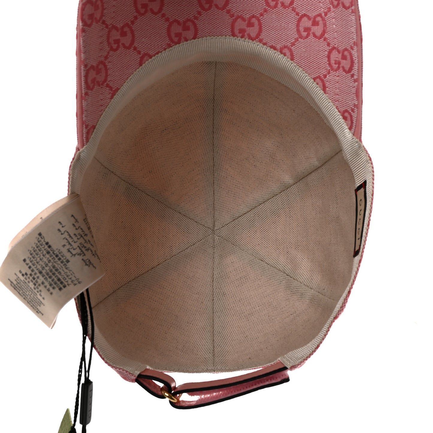 Monogram New GG Baseball Hat M Soft Cotton Candy