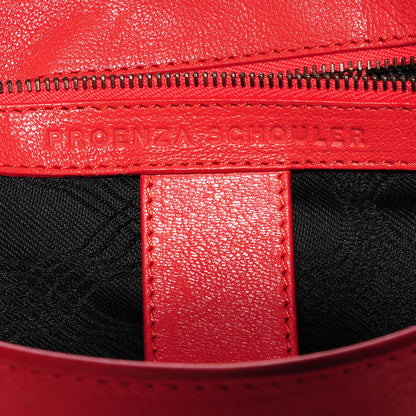 Proenza Schouler Lambskin Medium PS1 Satchel Deep Coral 11 of 12