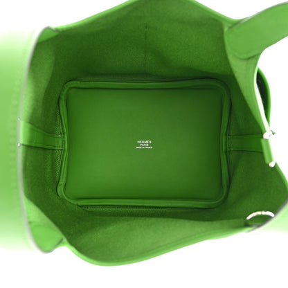 Hermes Toile Goeland Swift Cargo Picotin Lock 18 Vert Yucca 5 of 10