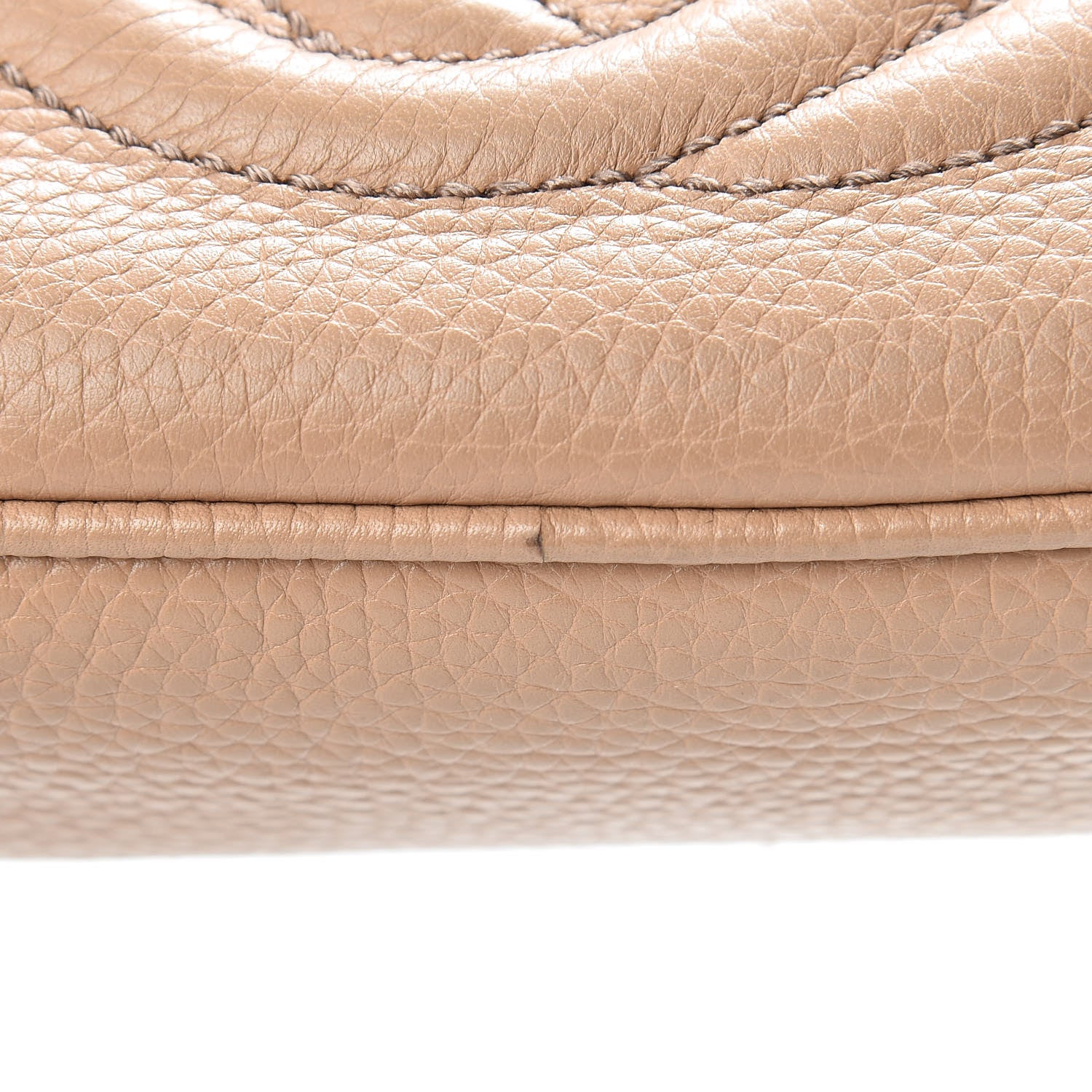 Gucci Pebbled Calfskin Small Soho Disco Bag Rose Beige 16 of 16