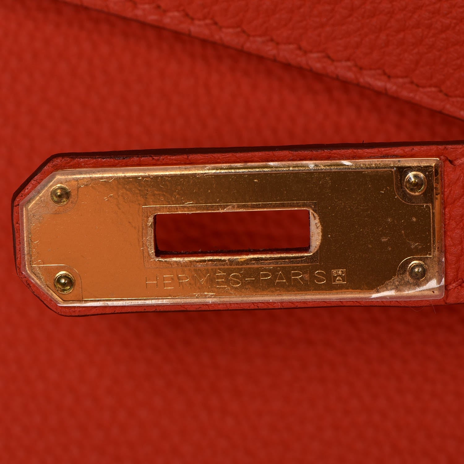 Hermes Togo Birkin 35 Capucine 7 of 27