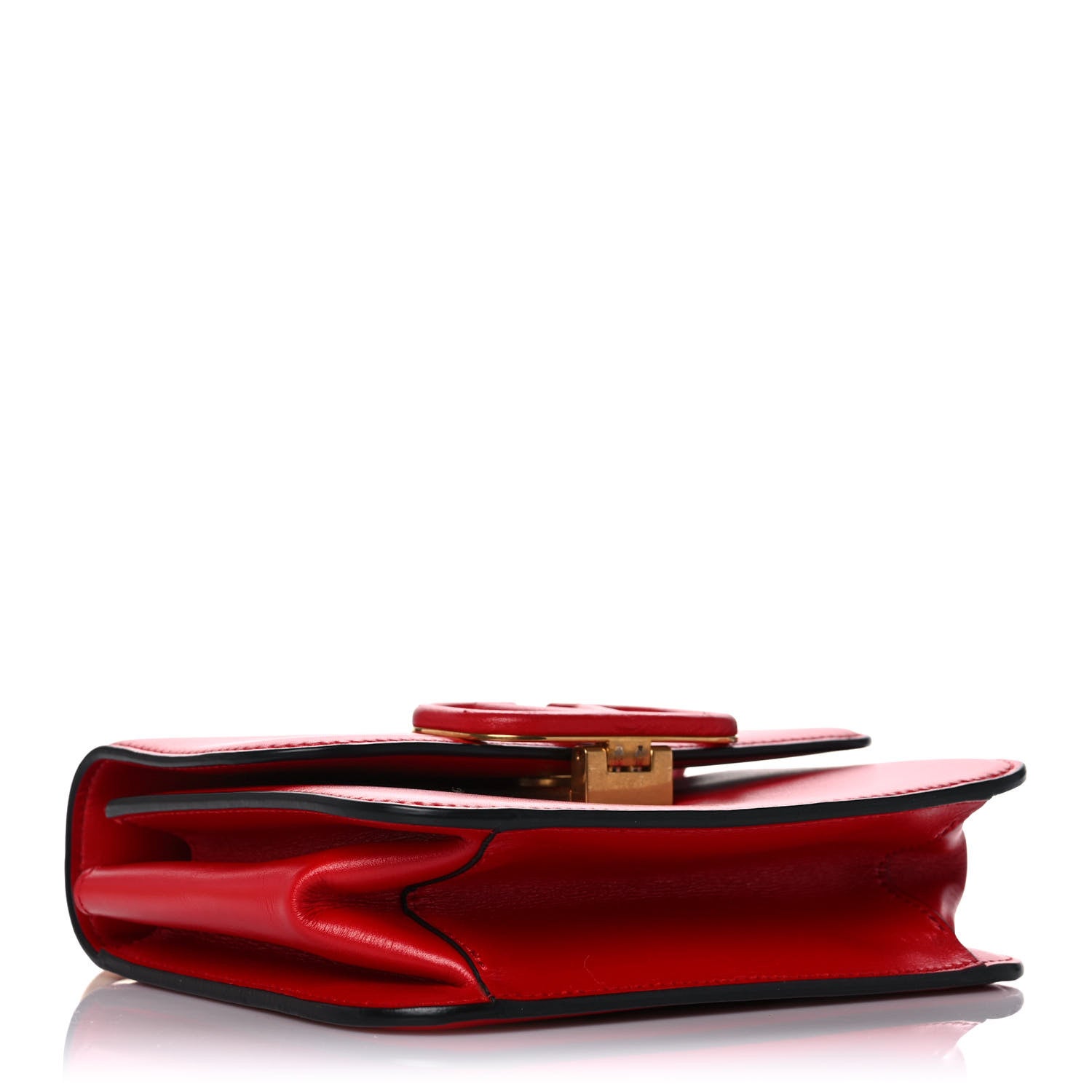 Valentino Garavani Smooth Calfskin Small VSling Shoulder Bag Red 4 of 10
