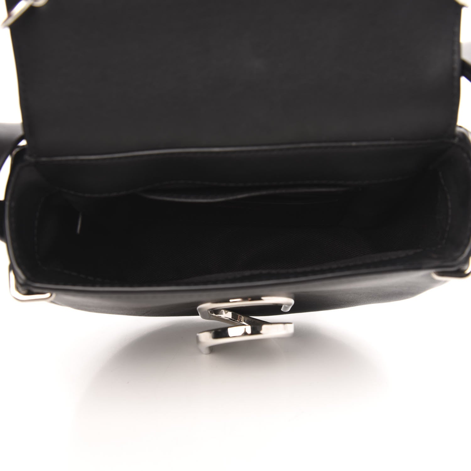 3.1 Phillip Lim 3.1 Calfskin Alix Rings Saddle Crossbody Bag Black 5 of 11