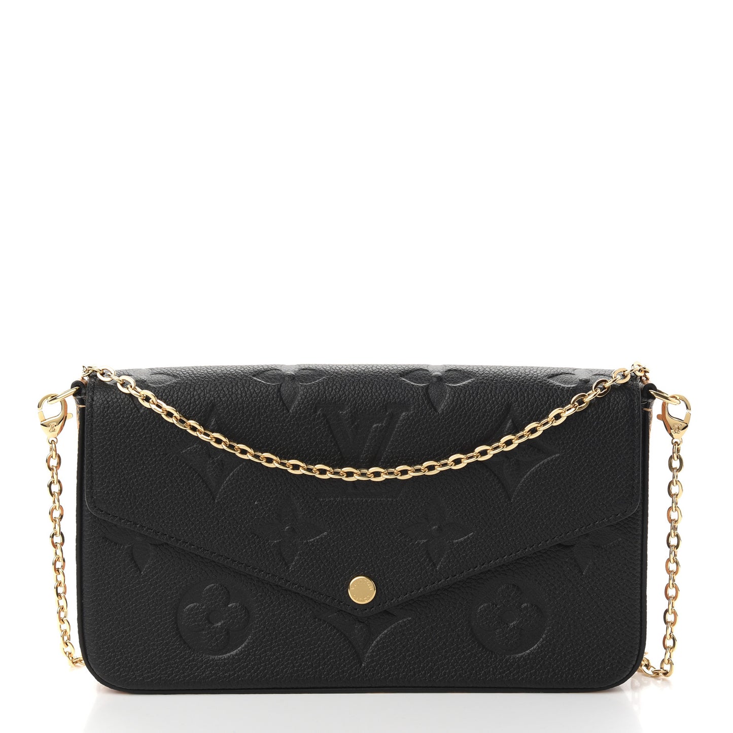 Empreinte Monogram Giant Wild At Heart Felicie Pochette Black
