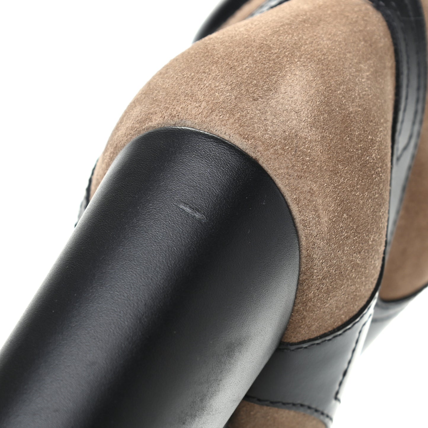 Suede Calfskin Monogram Star Trail Ankle Boots 36.5 Khaki