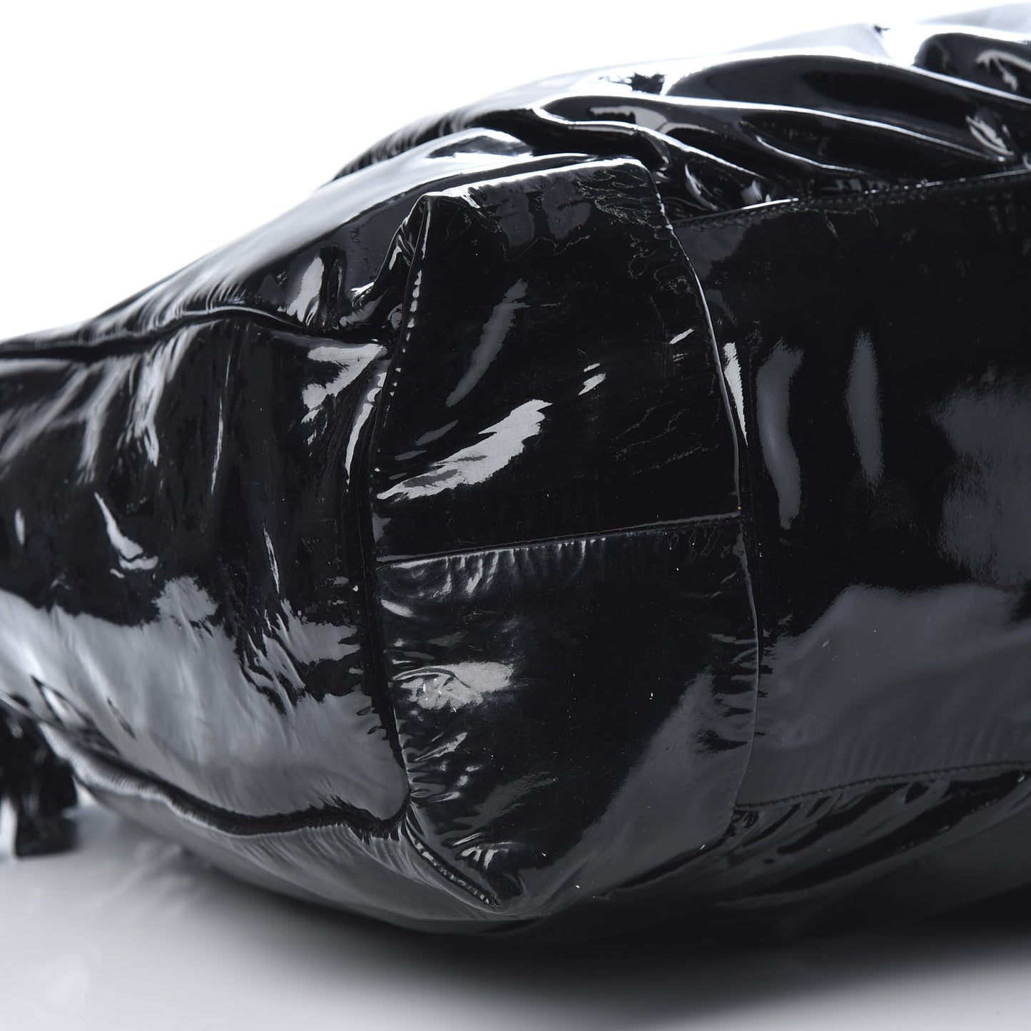 Patent Large Hysteria Tote Black