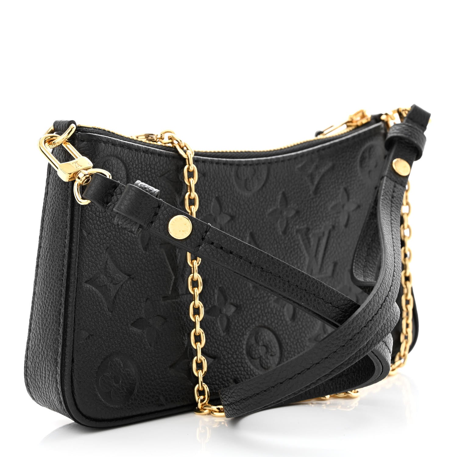 Louis Vuitton Empreinte Easy Pouch On Strap Black 3 of 9
