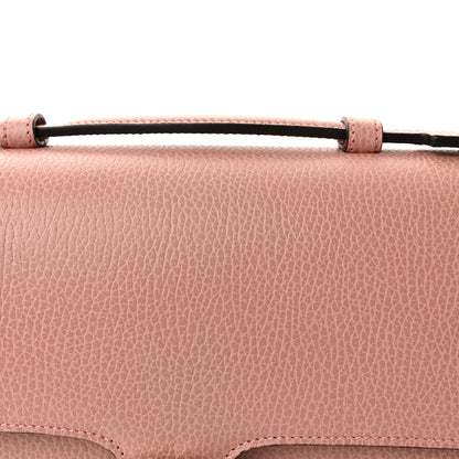 Gucci Dollar Calfskin Interlocking G Top Handle Shoulder Bag Soft Pink 8 of 9