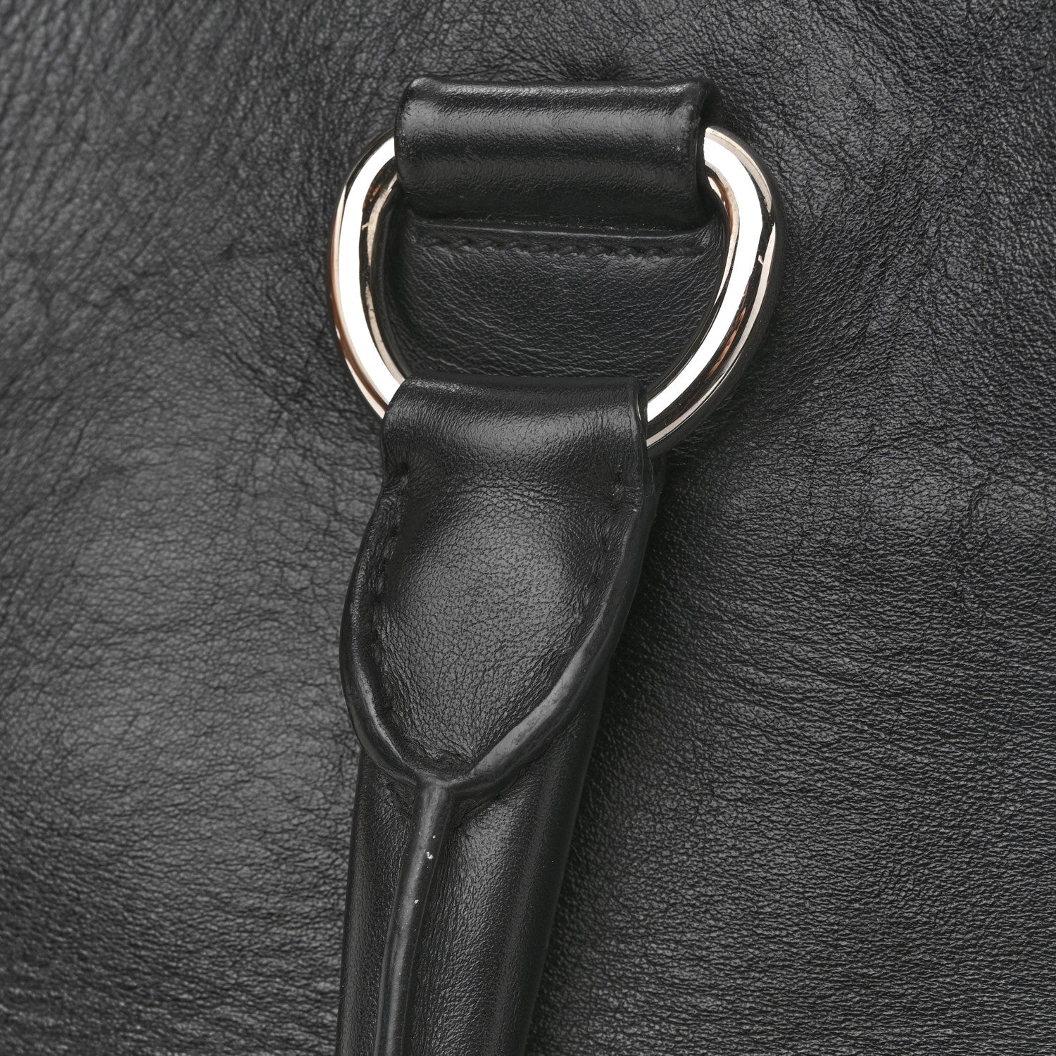 Prada Soft Calf Shopping Tote Black 11 of 14