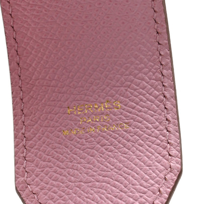 Hermes Epsom 30mm Hexagone Tressage Shoulder Strap Mauve Sylvestre Rouge H Jaune De Naples 3 of 5