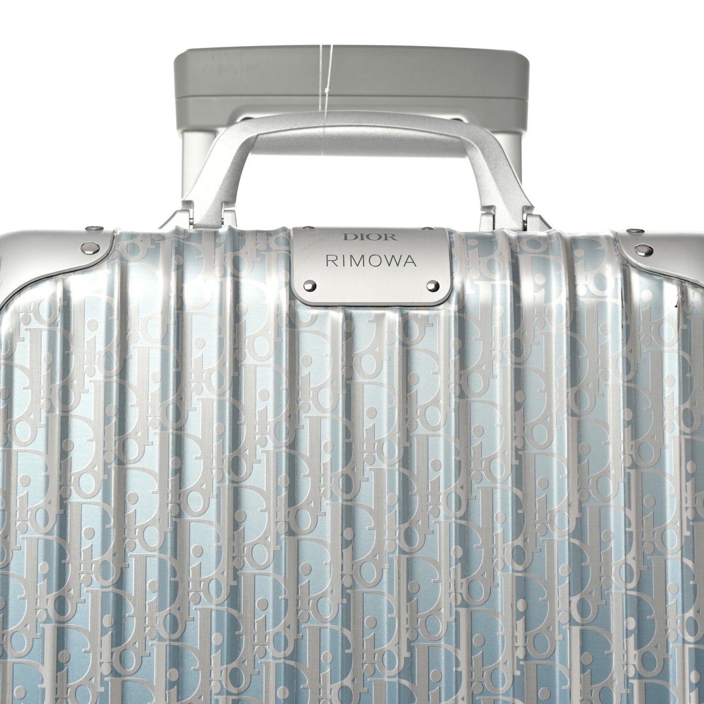 X RIMOWA Aluminum Gradient Cabin Luggage Blue Multi