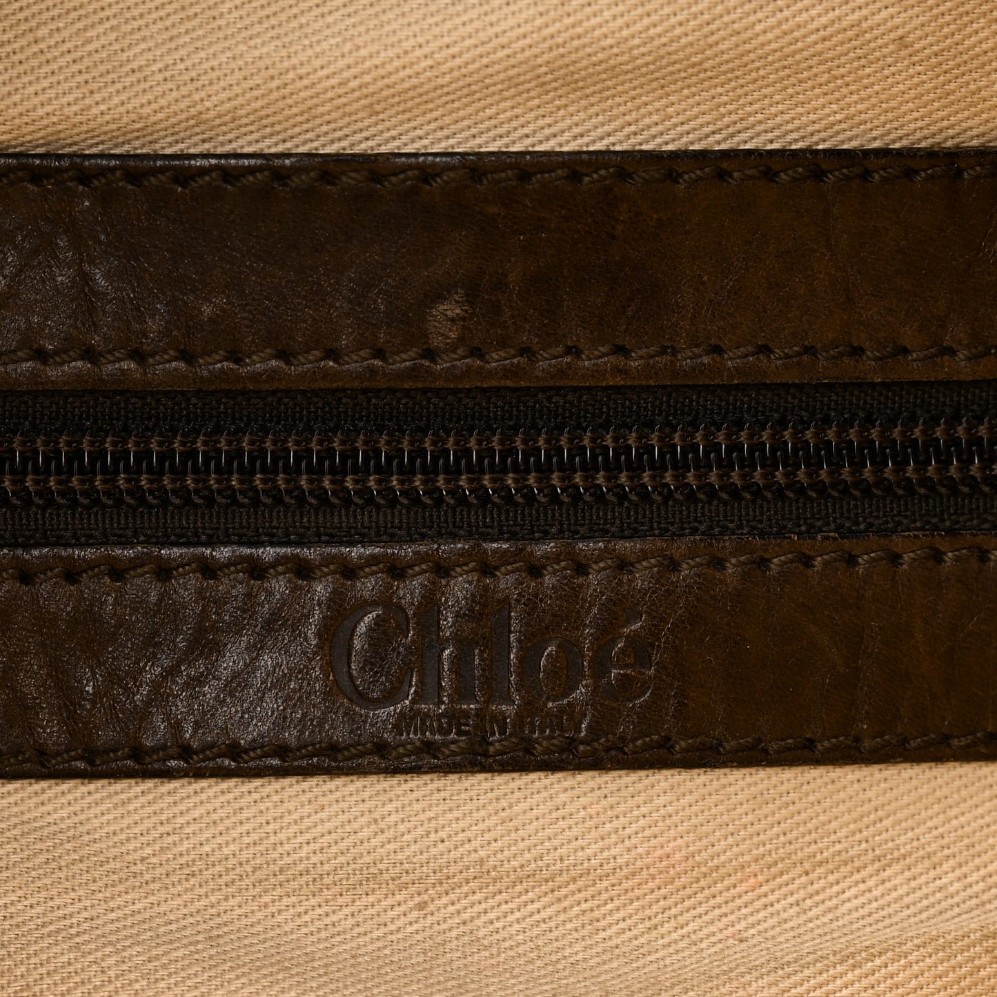 Goatskin Large Kerala Bag Brown