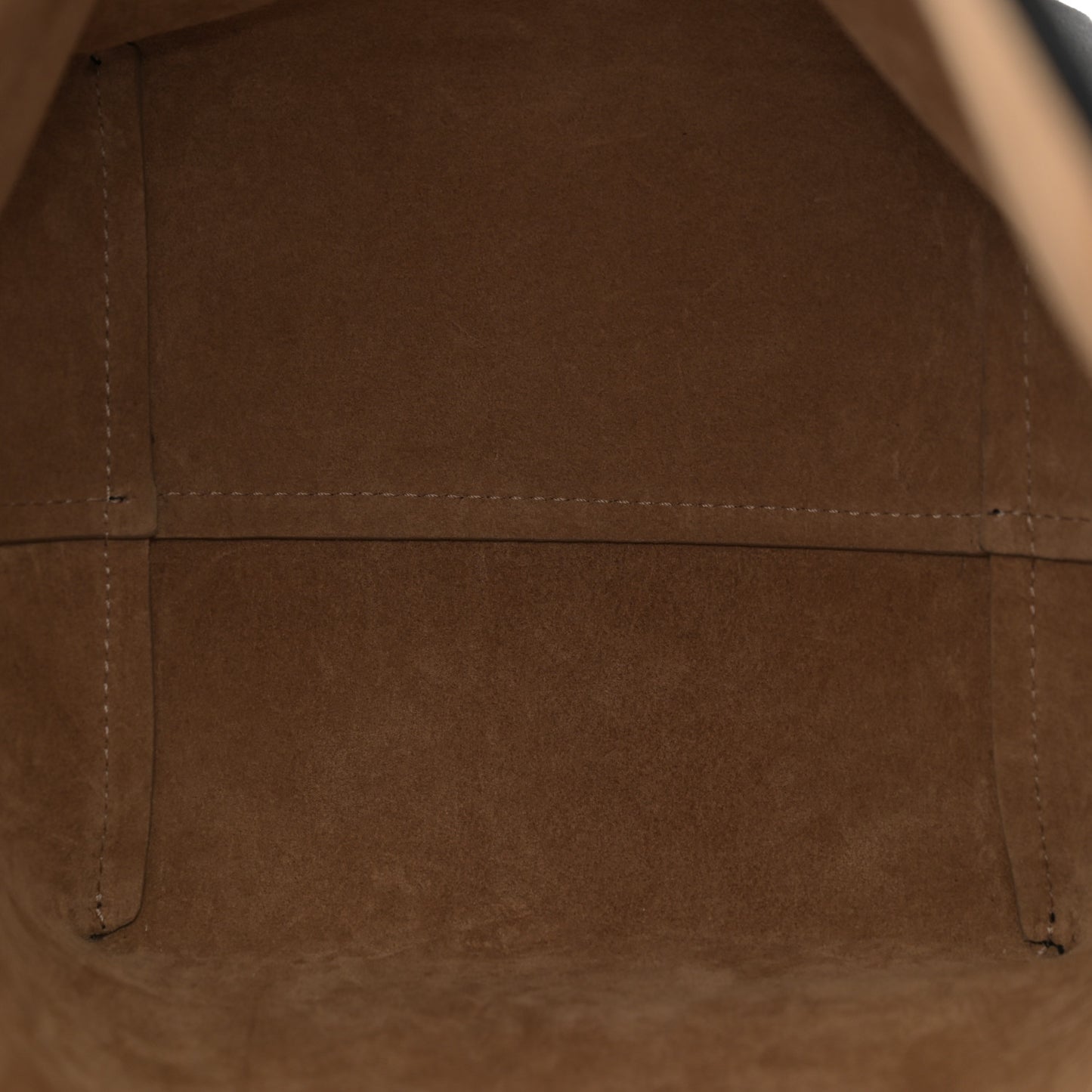 Suede Calfskin Medium N/S Park Tote Black