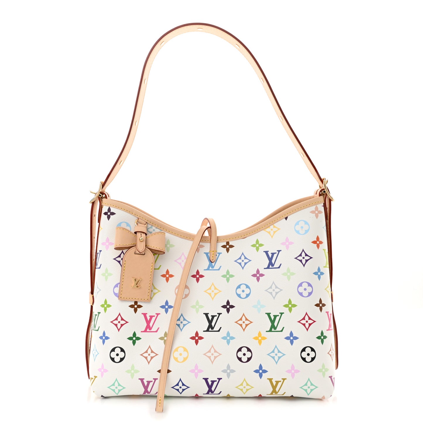 LV X TM Monogram Multicolor CarryAll PM White
