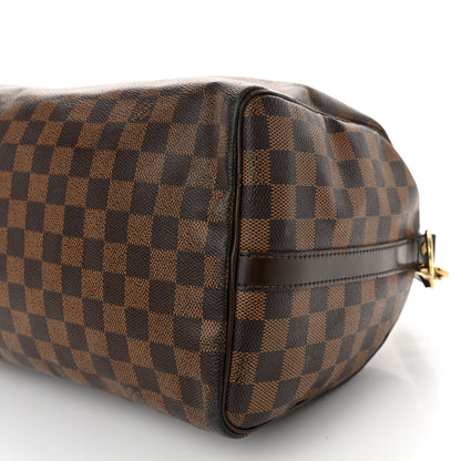 Louis Vuitton Damier Ebene Speedy Bandouliere 30 10 of 13