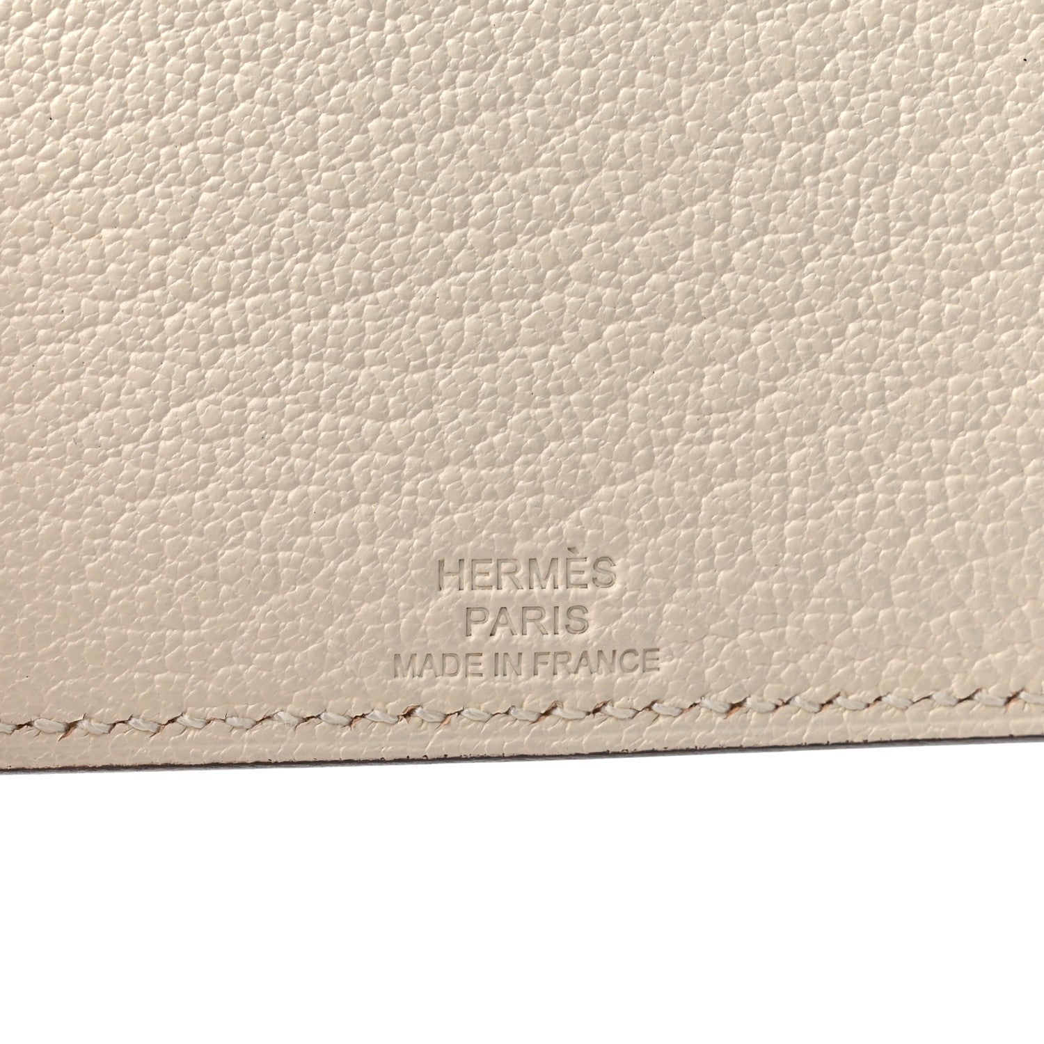 Hermes Chevre Mysore Tarmac PM Passport Holder Nata 6 of 8