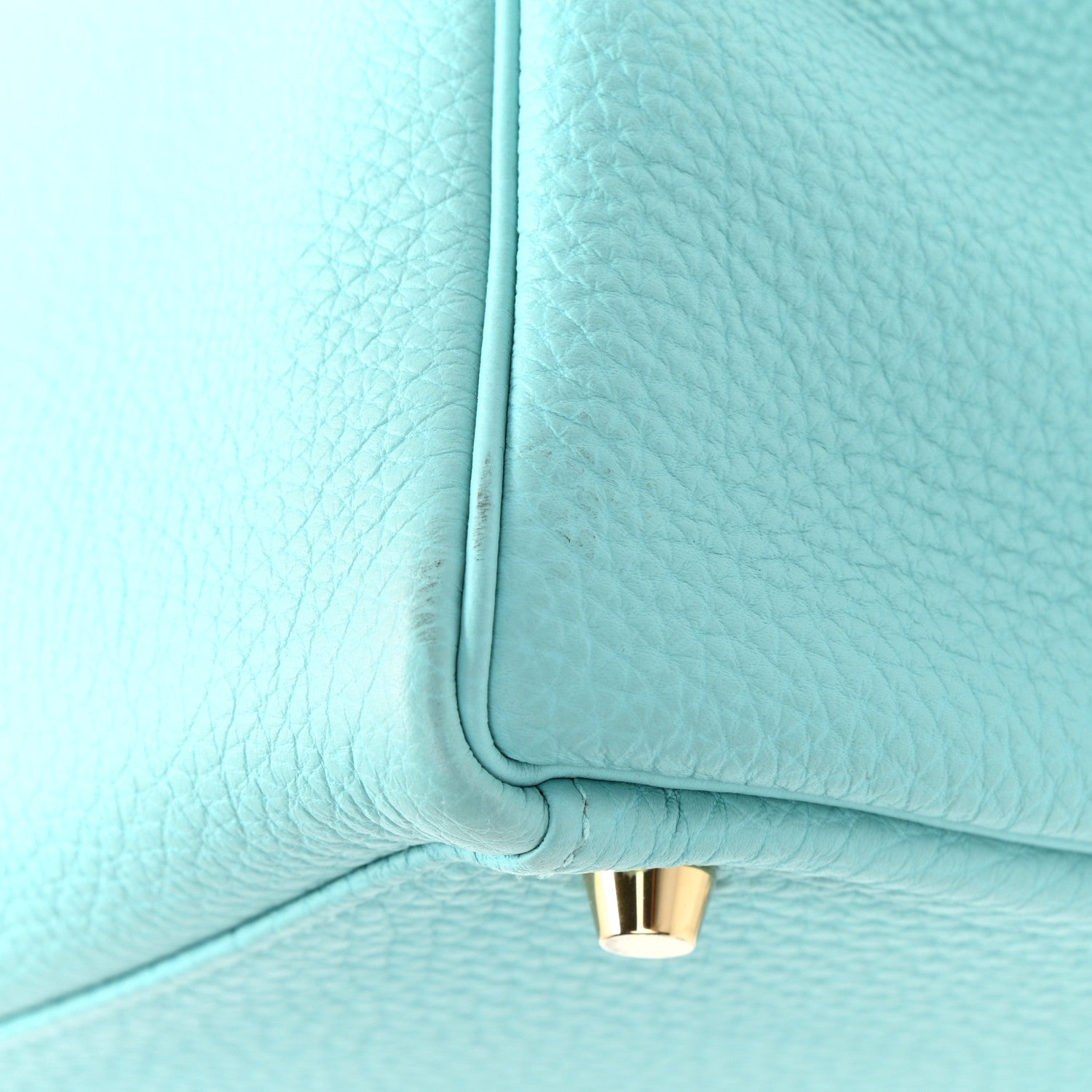 Hermes Togo Kelly Retourne 32 Bleu Atoll 12 of 15