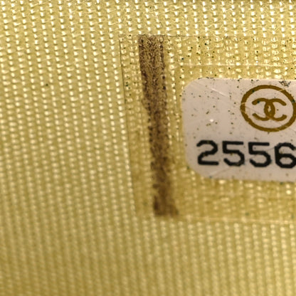 Chanel Caviar Quilted Medium Filigree Flap Wallet Yellow 8 of 14