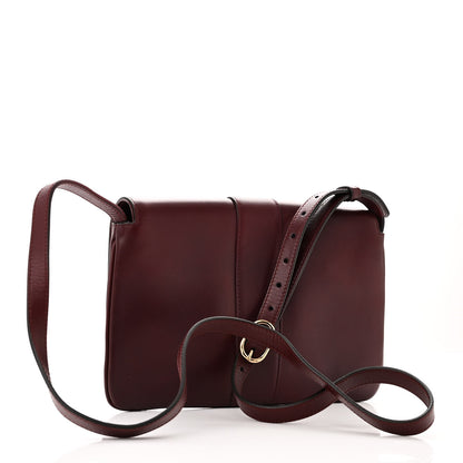 Gucci Vitello Palmellato Lux Small Arli Flap Shoulder Bag Vintage Bordeaux 3 of 10