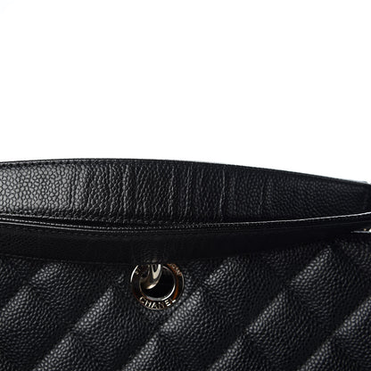 Chanel Caviar Quilted XL Grand Shopping Tote GST Black 10 of 14