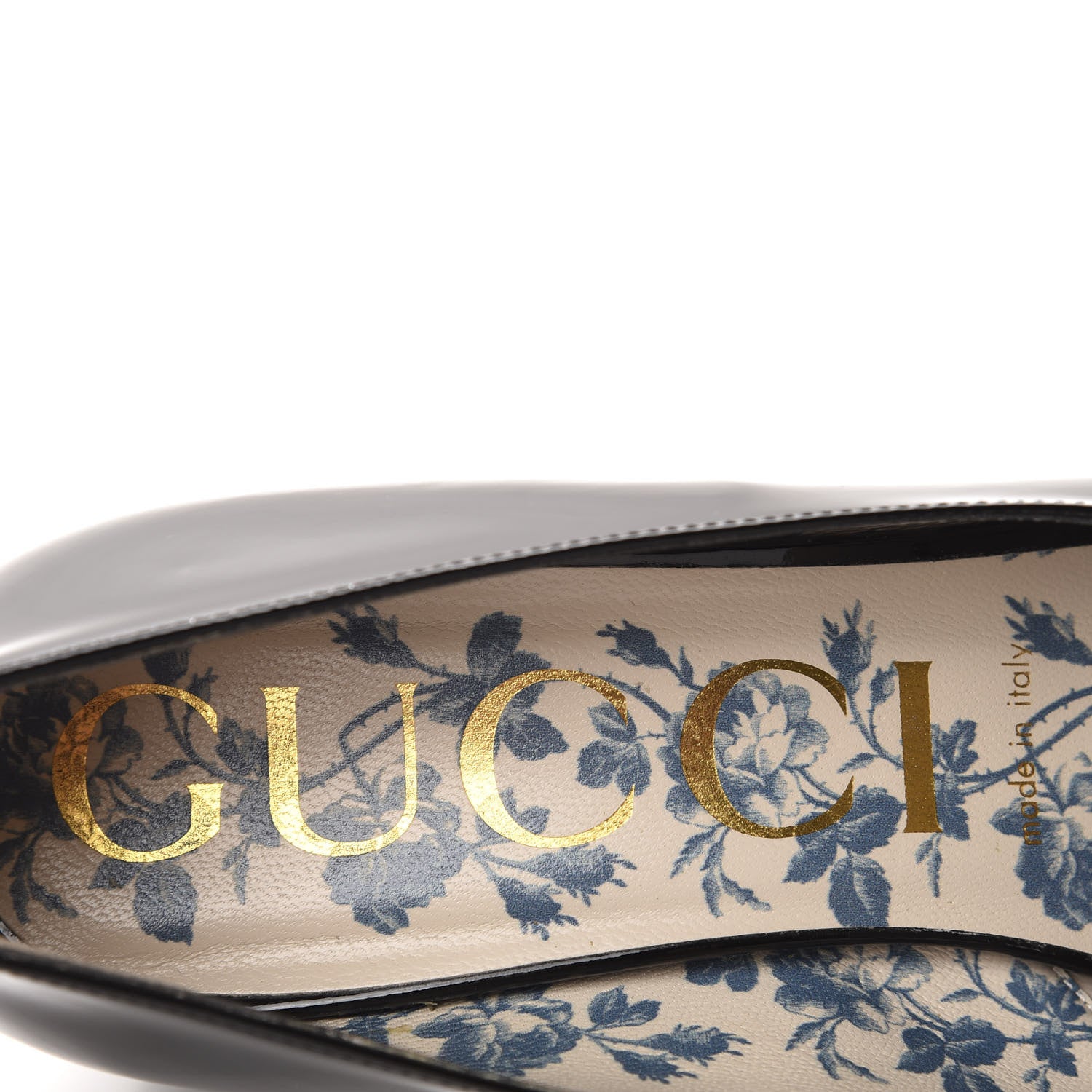 Gucci Vernice GG Victoire 55mm Loafer Pumps 39.5 Black 7 of 11