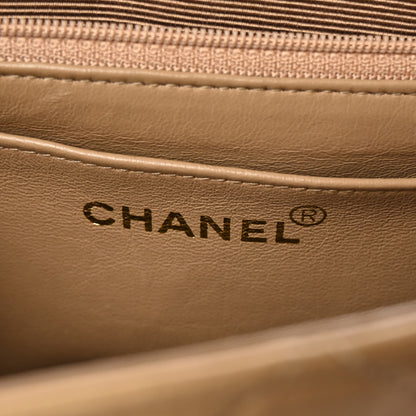 Chanel Lambskin Quilted Medium Square Flap Bag Beige 6 of 10