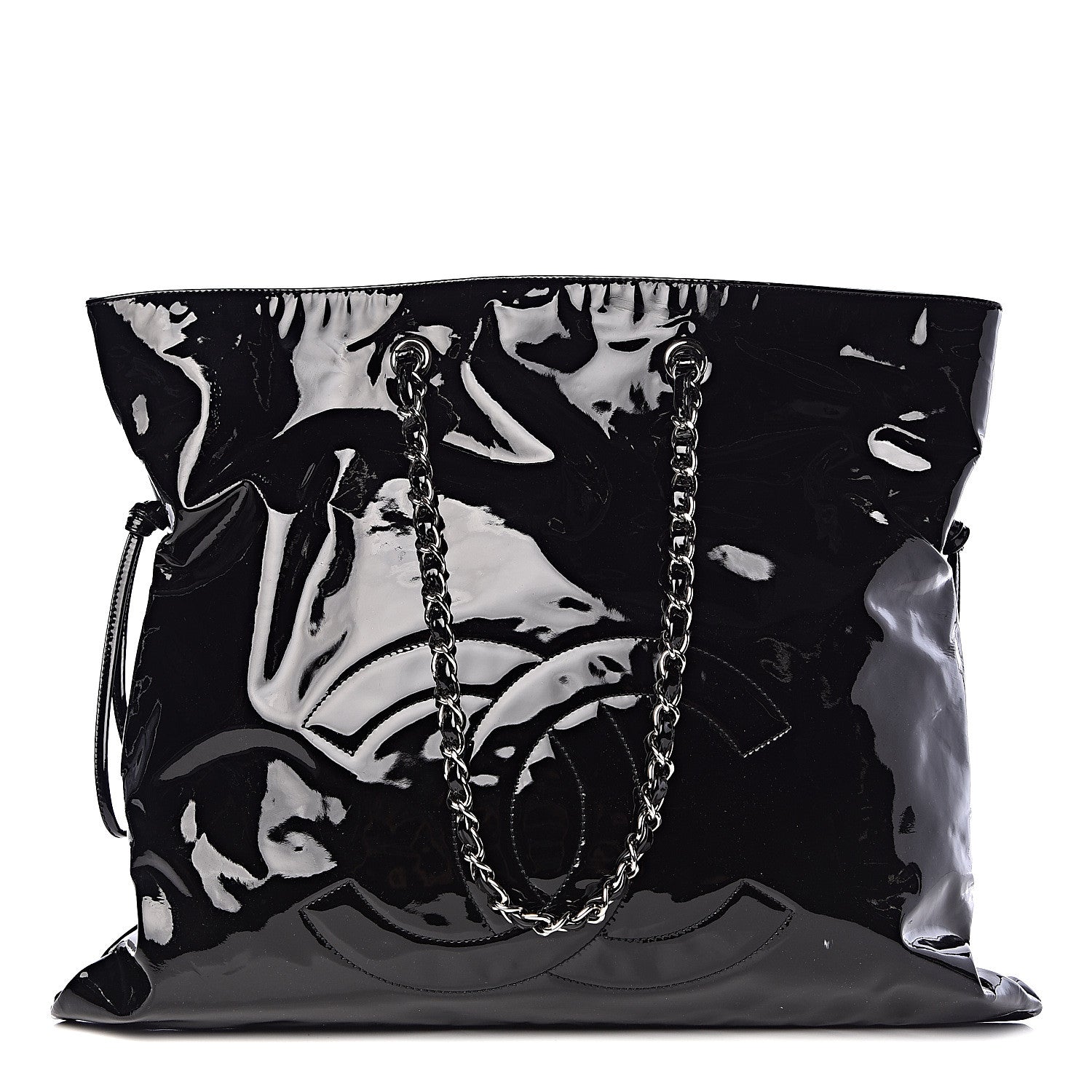 Chanel Patent Bonbons Shopper Tote Black 1 of 11