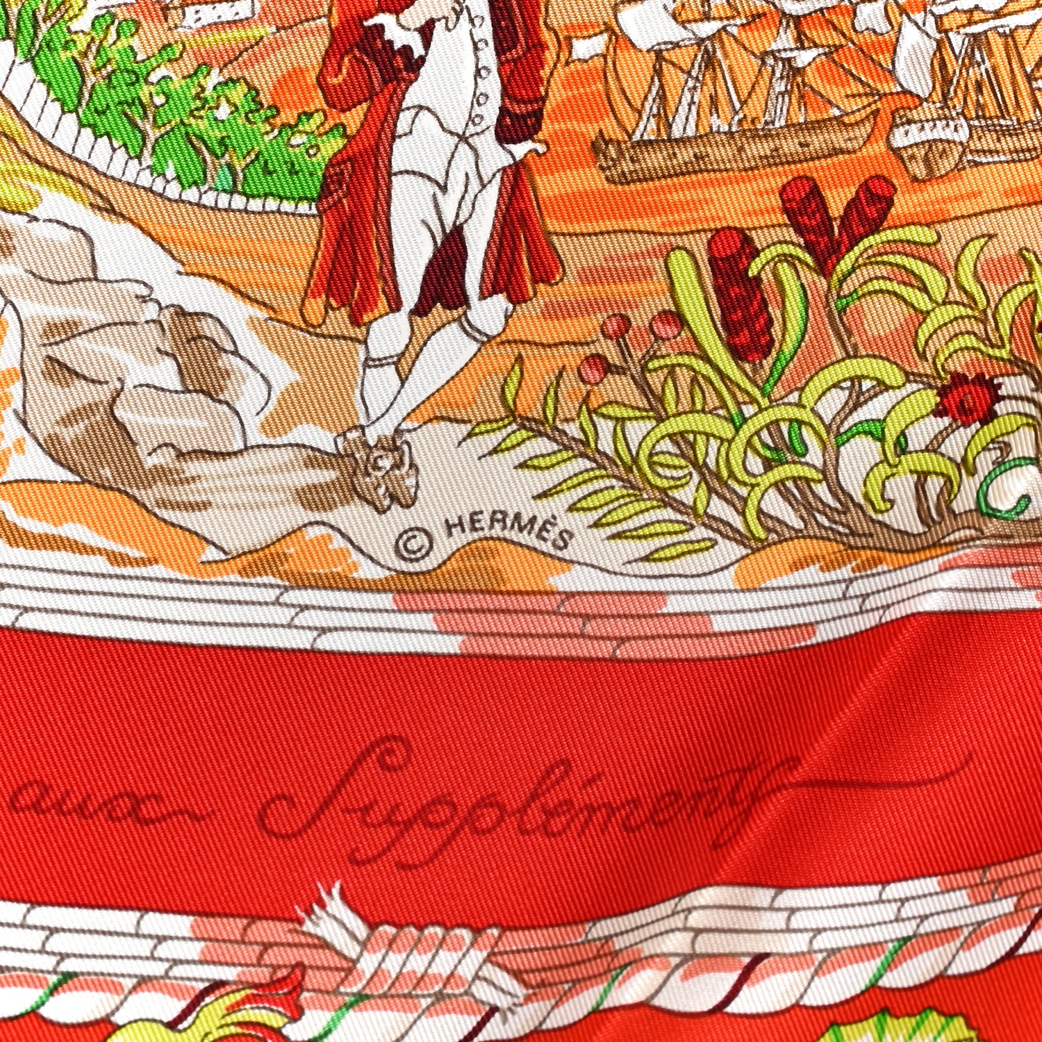 Hermes Silk Per Astra Ad Astra Scarf 90 4 of 6