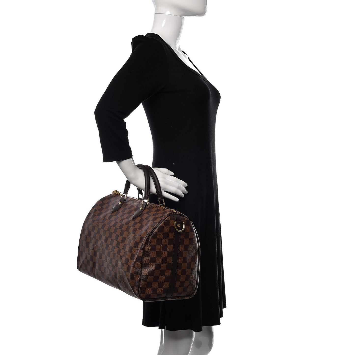 Damier Ebene Speedy Bandouliere 35