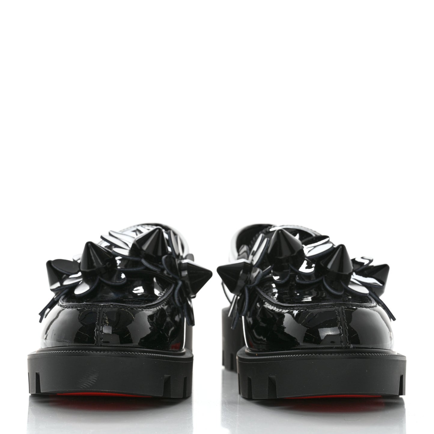 Patent Daisy Loafers 37.5 Black