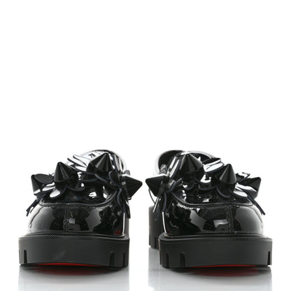 Christian Louboutin Patent Daisy Loafers 37.5 Black 2 of 8