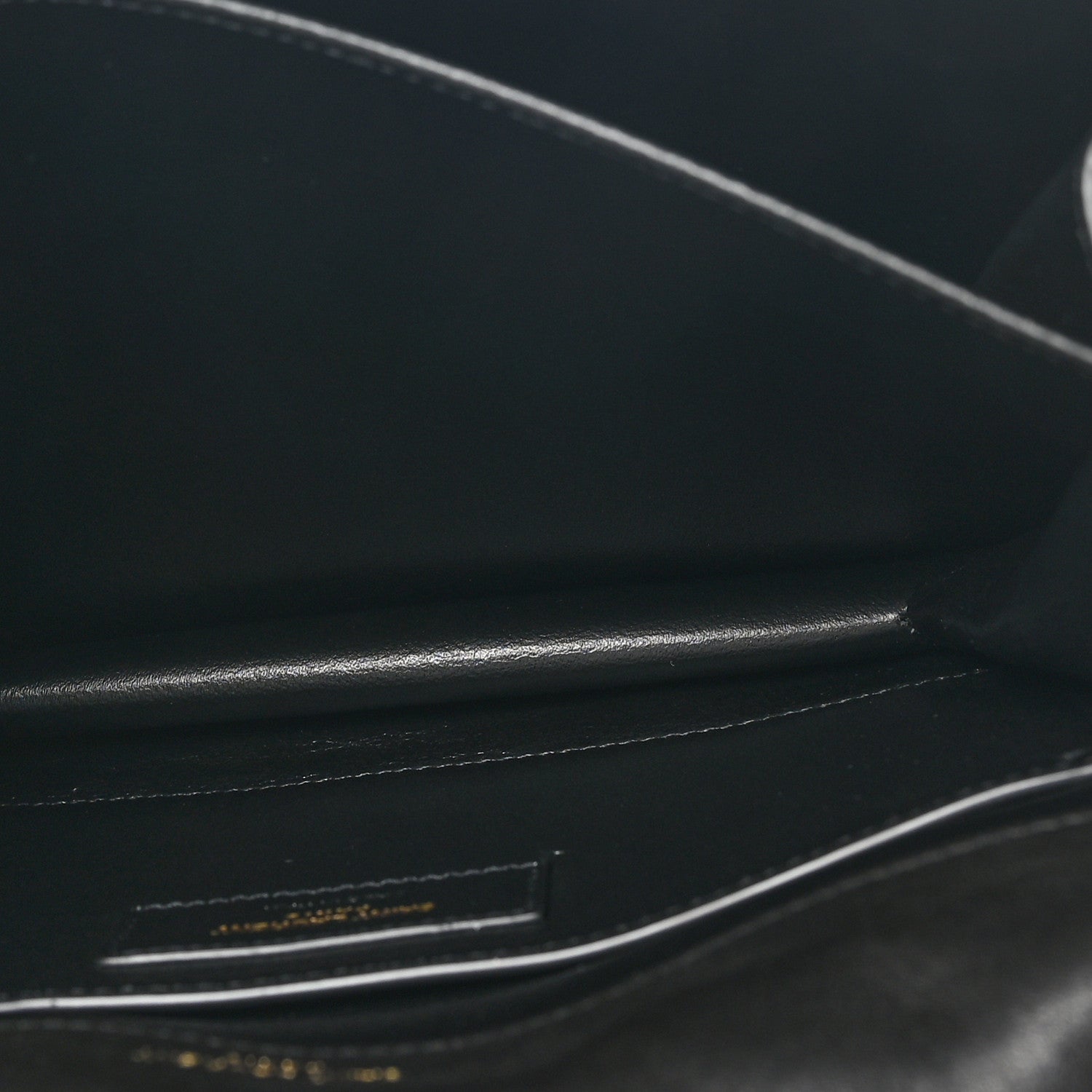 Saint Laurent Lambskin Quilted Monogram Medium Solferino Satchel Black 5 of 12